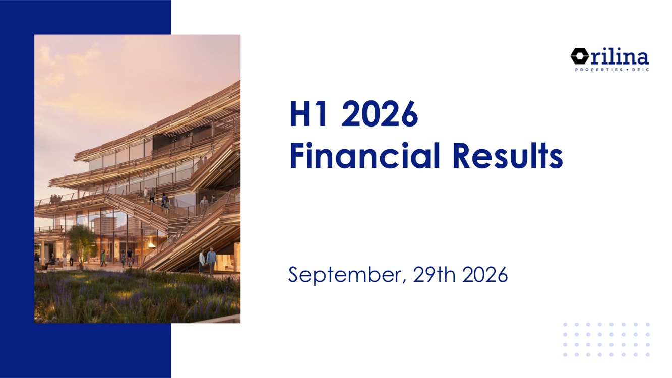 Presentation Financial Results H1 2026